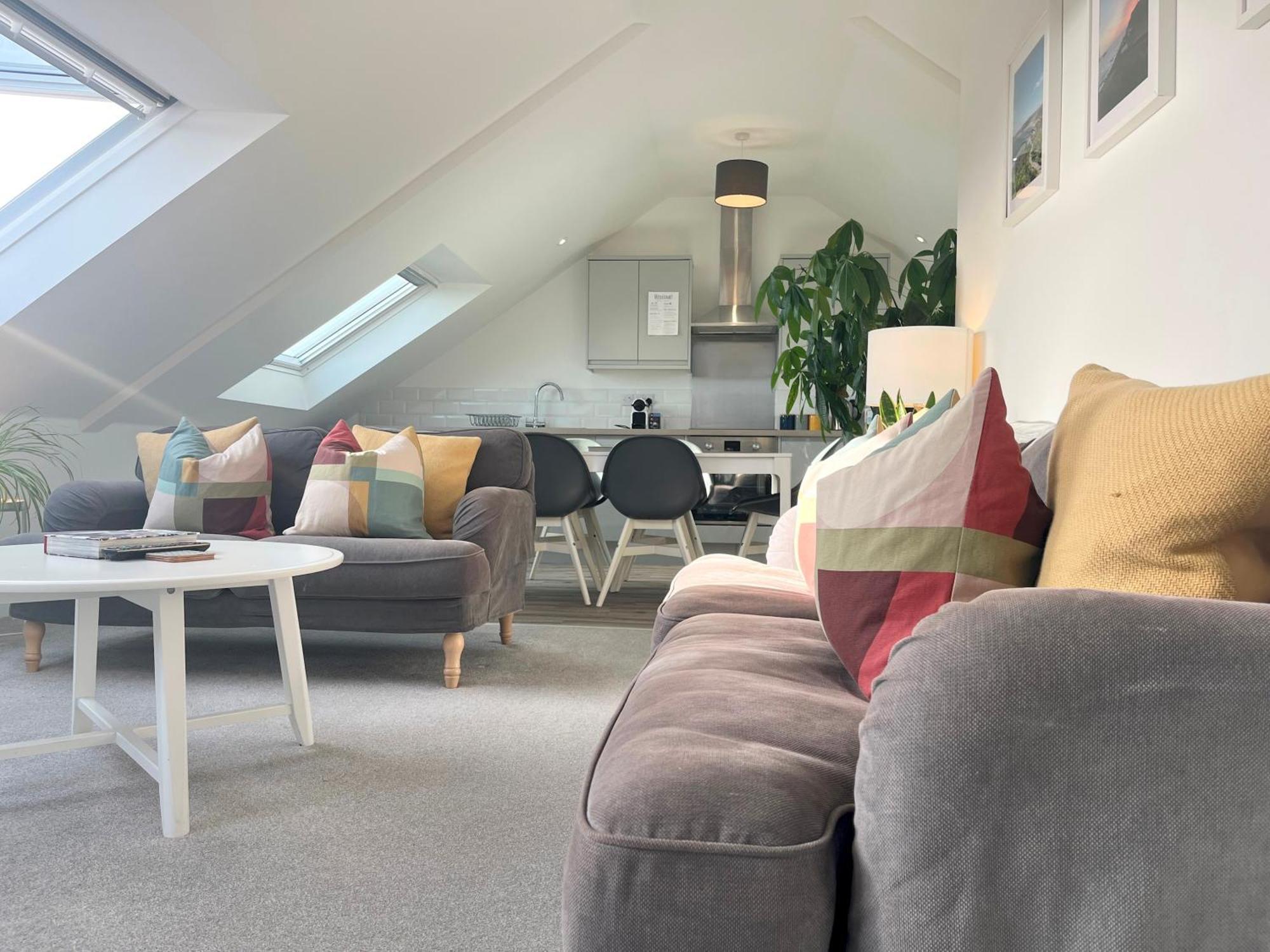 Stunning Penthouse In Penzance "Amazing Sea Views" Lägenhet Exteriör bild